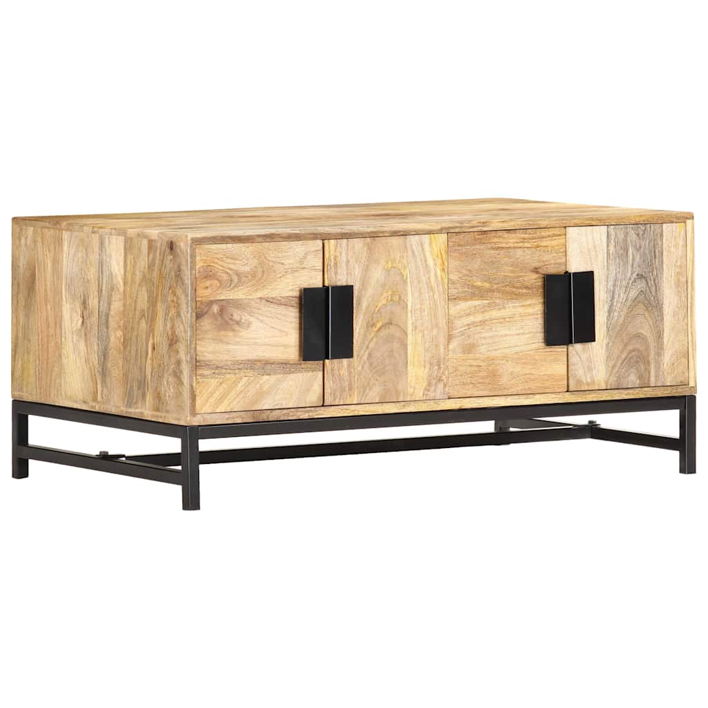 Coffee Table 90x55x40 cm Solid Mango Wood - Merkel Designers