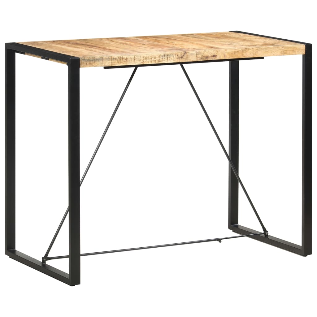 Bar Table 140x70x110 cm Solid Mango Wood - Design Hut