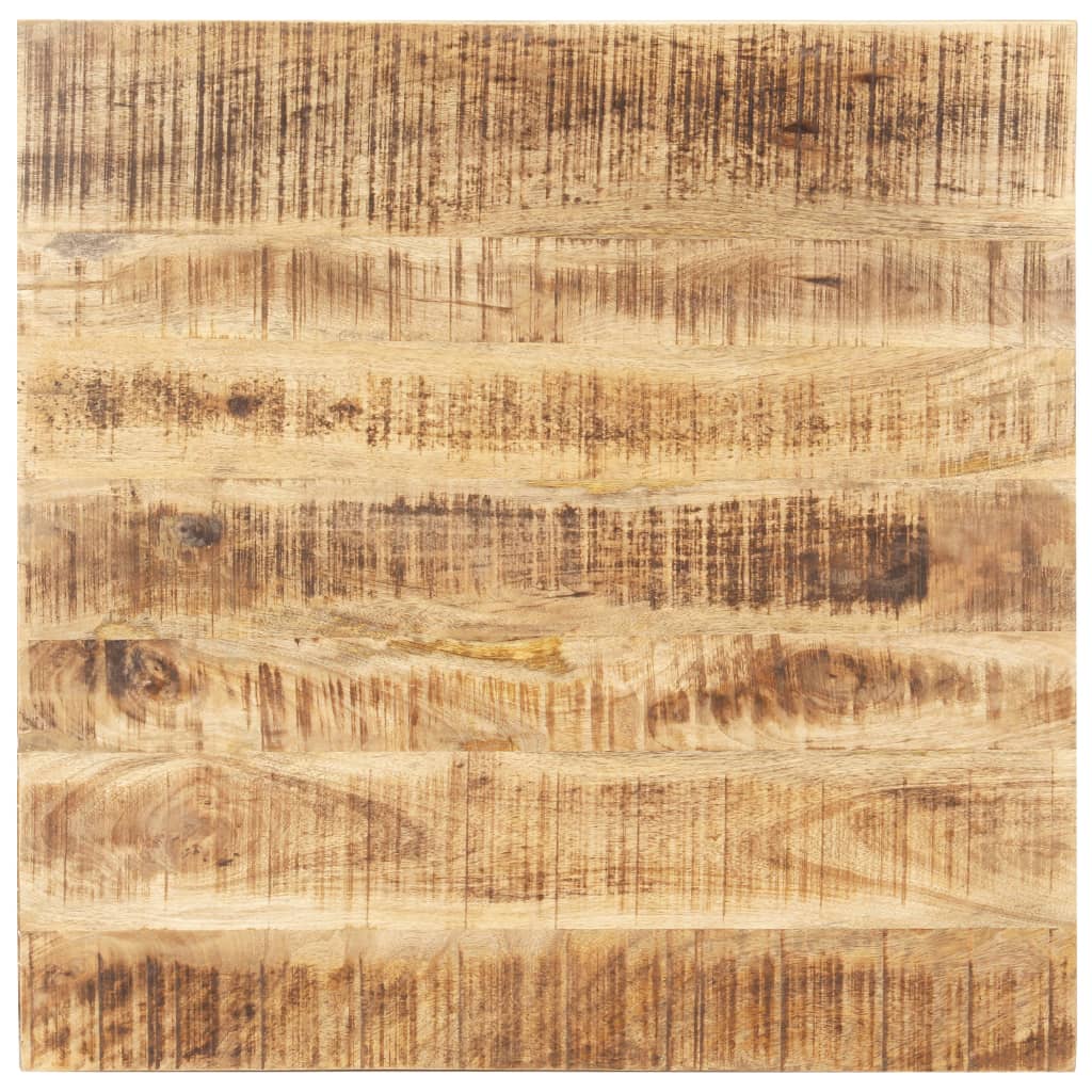 Table Top Solid Mango Wood 15-16 mm 60x60 cm - Decor Base