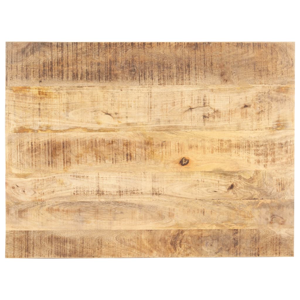 Table Top Solid Mango Wood 15-16 mm 70x60 cm - All Things Good
