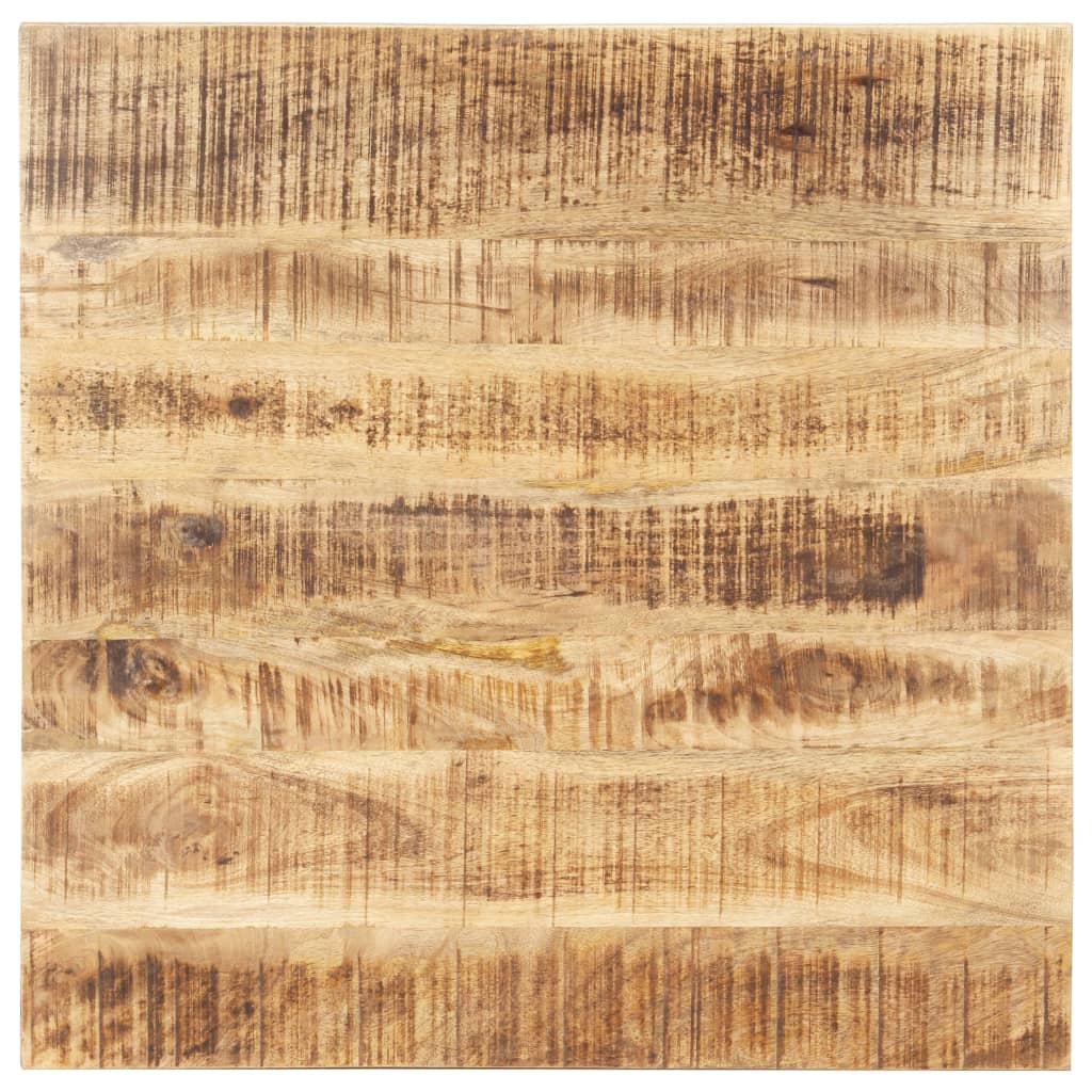 Table Top Solid Mango Wood 25-27 mm 70x70 cm - Millennium Furniture