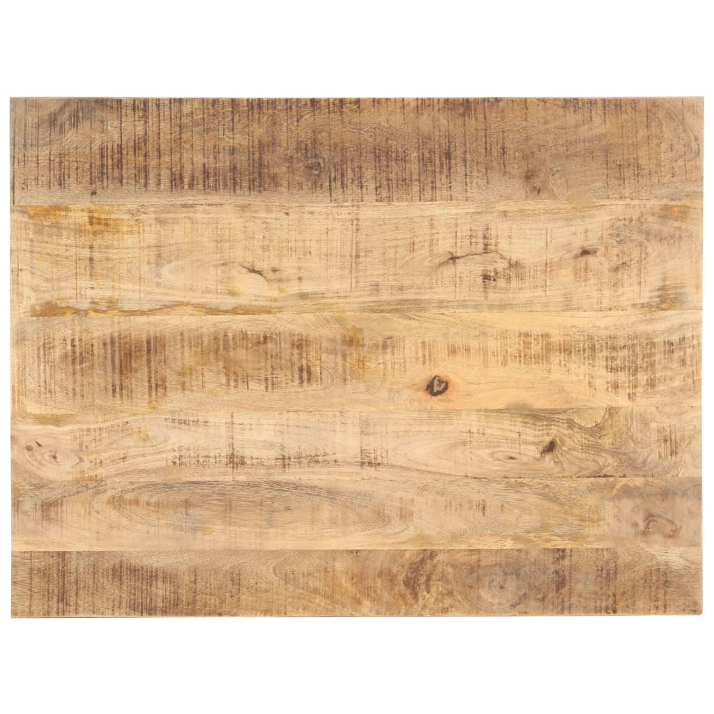 Table Top Solid Mango Wood 25-27 mm 90x70 cm - Sid & Sam