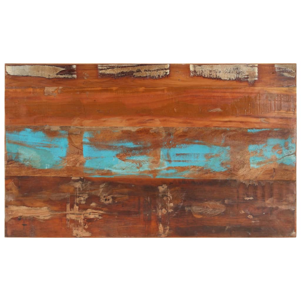 Rectangular Table Top 60x100 cm 15-16 mm Solid Reclaimed Wood - Style and Chic