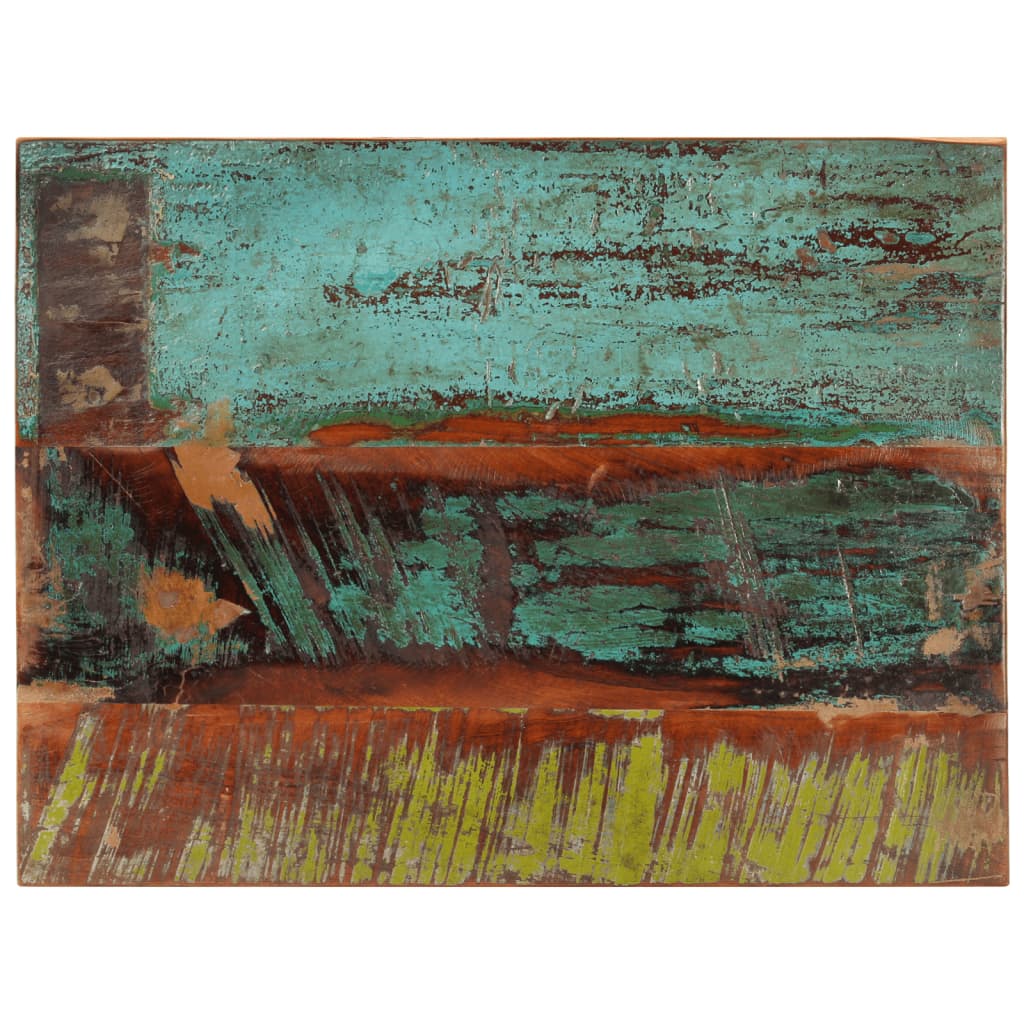 Rectangular Table Top 60x80 cm 25-27 mm Solid Reclaimed Wood - Tyrell & Tyrell