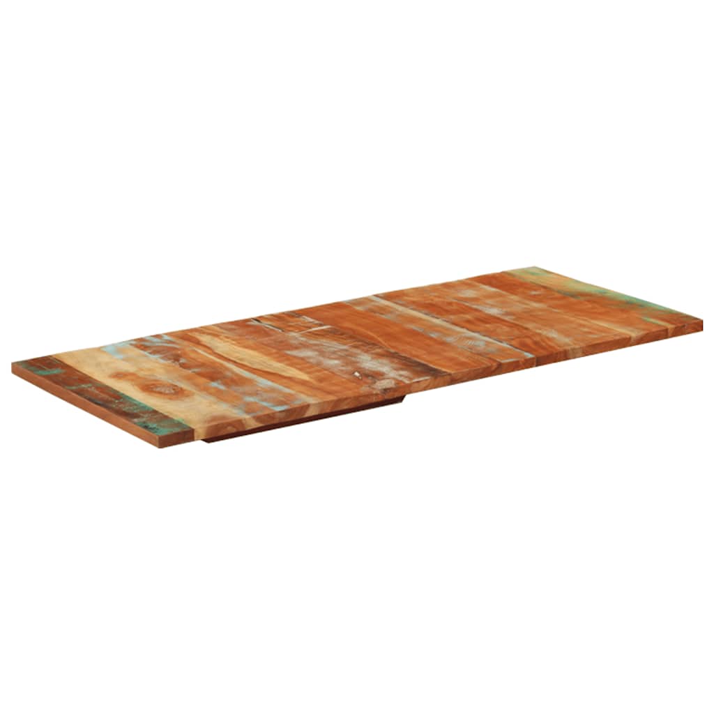 Rectangular Table Top 60x140 cm 25-27 mm Solid Reclaimed Wood - Style and Chic