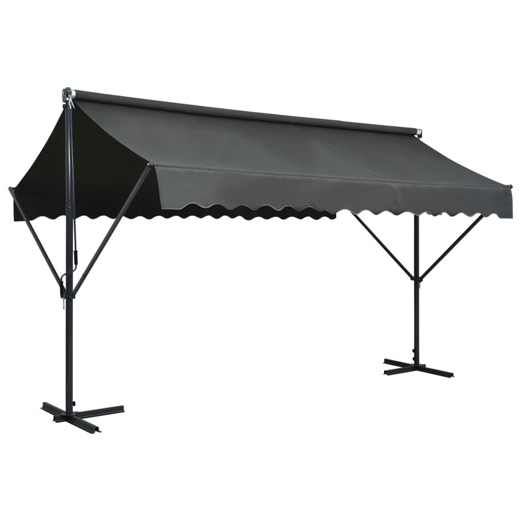 Free Standing Awning 400x300 cm Anthracite - Brittle & Co
