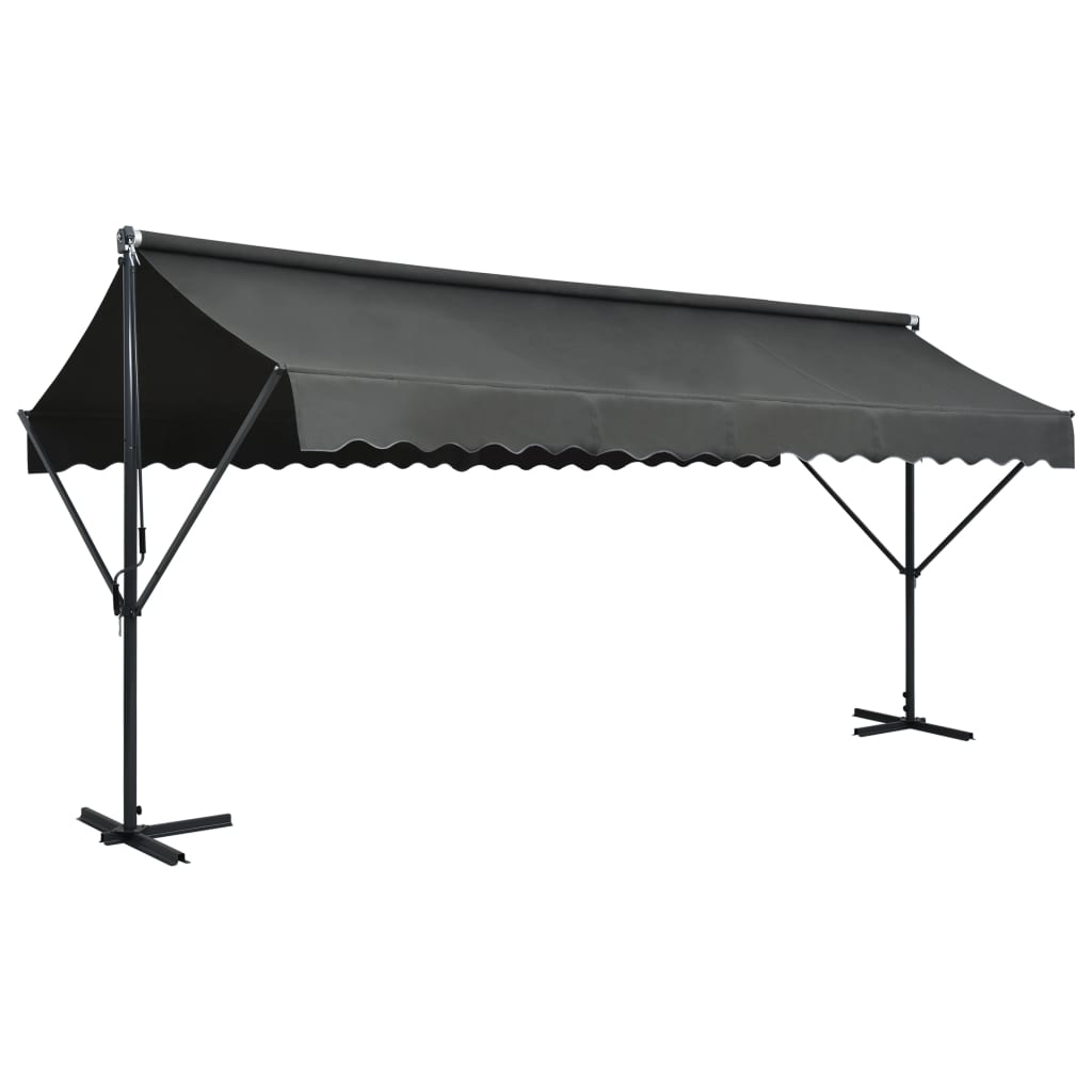 Free Standing Awning 500x300 cm Anthracite - Sid & Sam