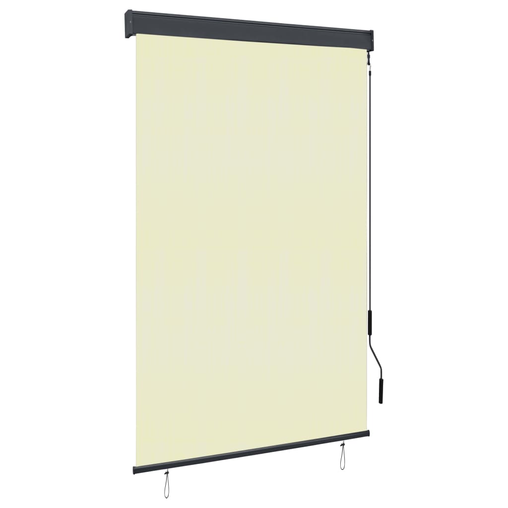 Outdoor Roller Blind 120x250 cm Cream - Design Hut