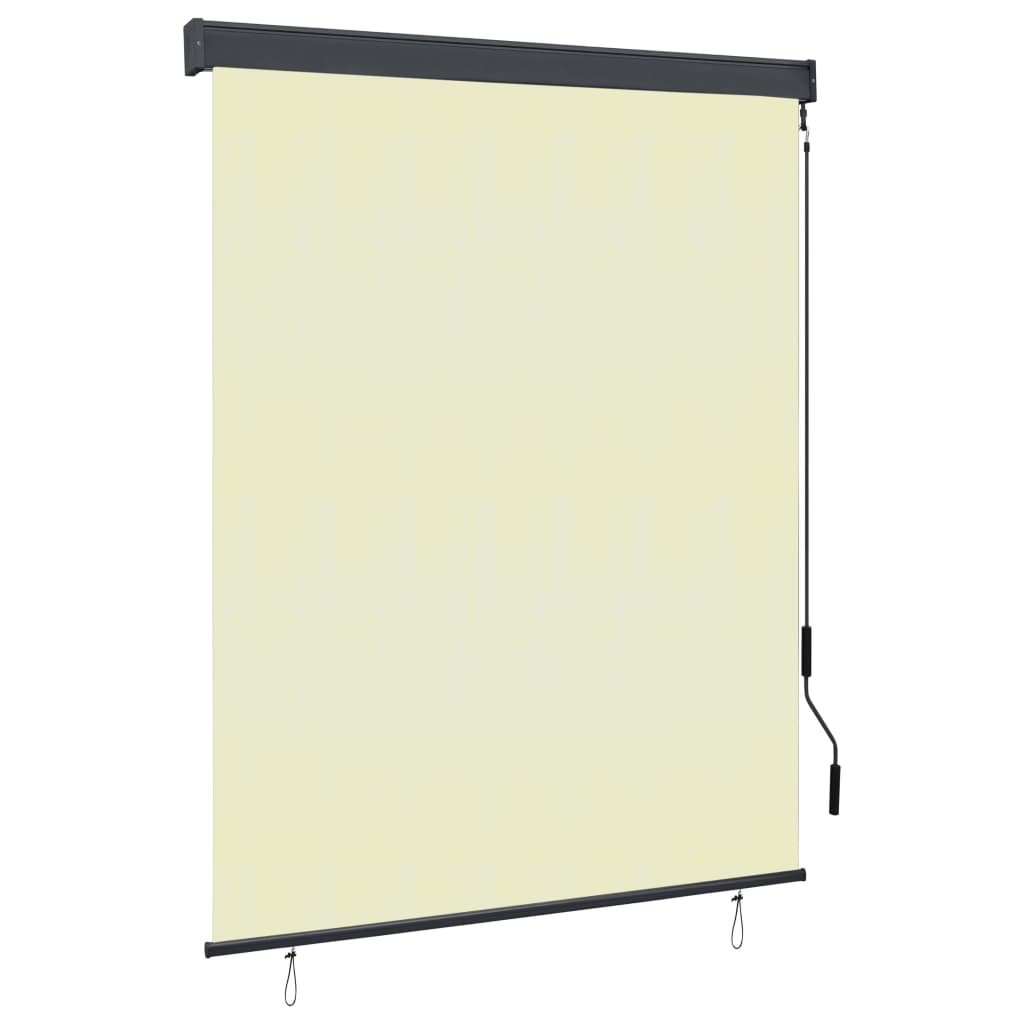 Outdoor Roller Blind 140x250 cm Cream - Design Hut