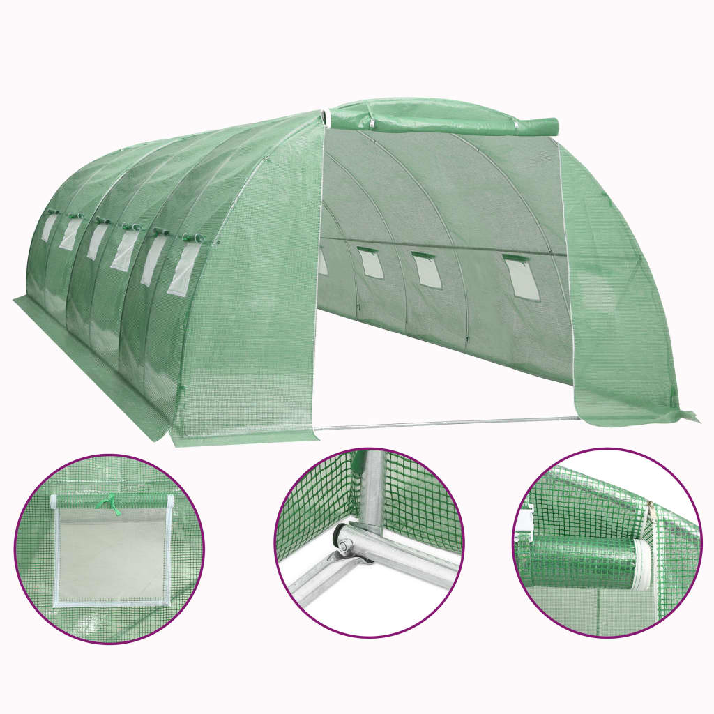 Greenhouse 24 mÂ² 6x4x2 m - R and M Furniture