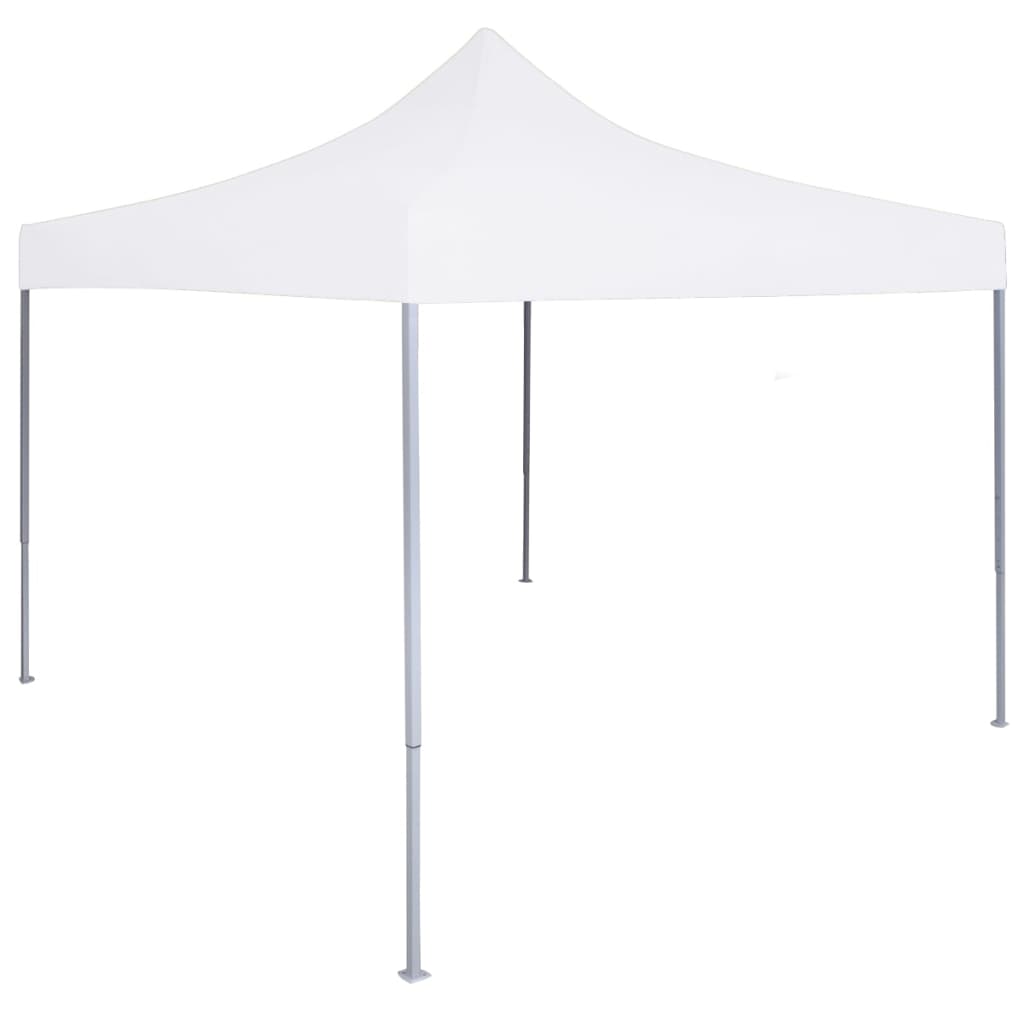 Professional Folding Party Tent 3x3 m Steel White - Decor Base