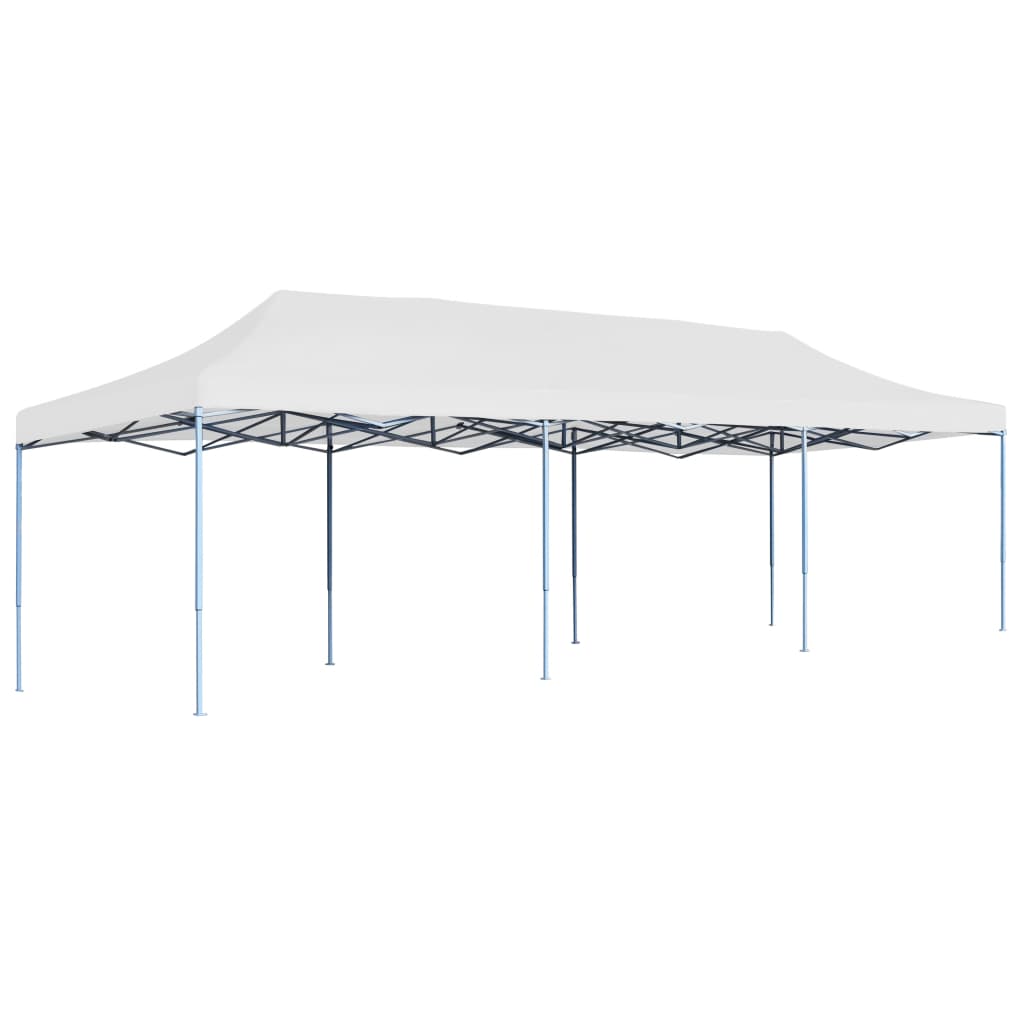 Folding Pop-up Party Tent 3x9 m White - Millennium Furniture