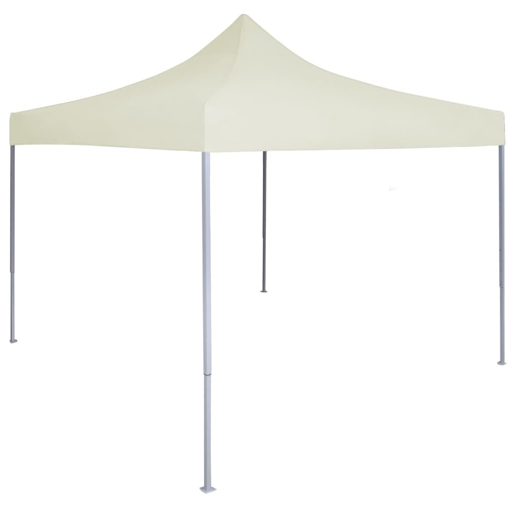 Professional Folding Party Tent 2x2 m Steel Cream - Merkel Designers