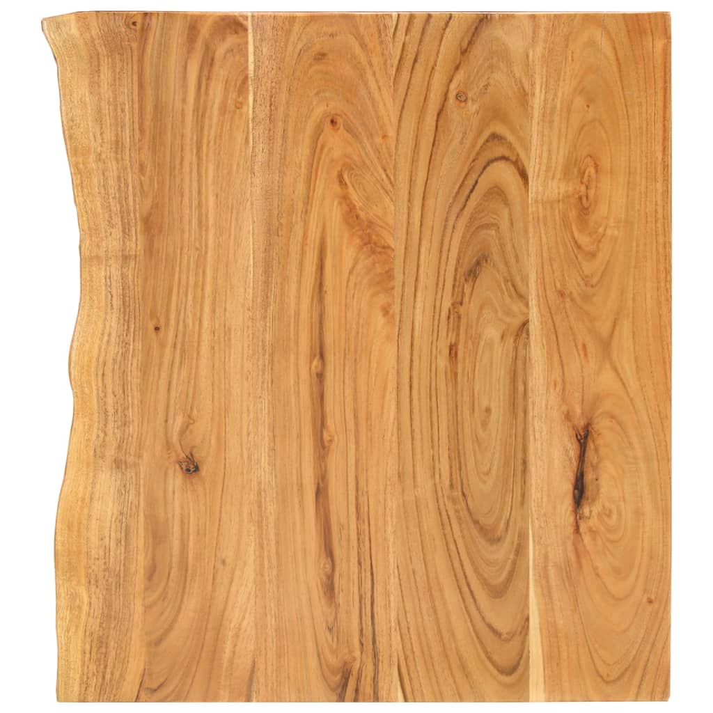 Bathroom Vanity Top Solid Acacia Wood 58x52x2.5 cm - Design Hut