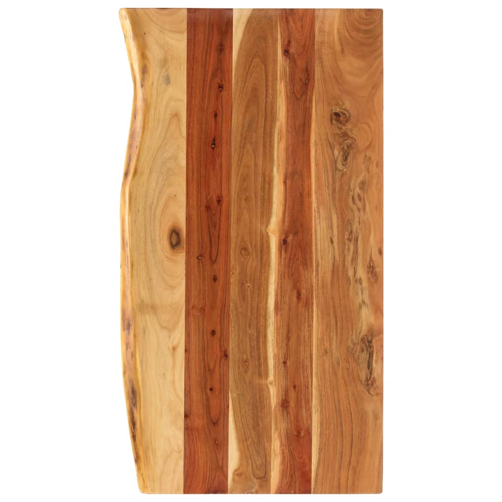 Bathroom Vanity Top Solid Acacia Wood 100x52x3.8 cm - Style and Chic