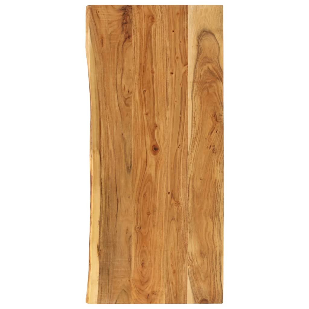 Bathroom Vanity Top Solid Acacia Wood 140x52x2.5 cm - Brittle & Co