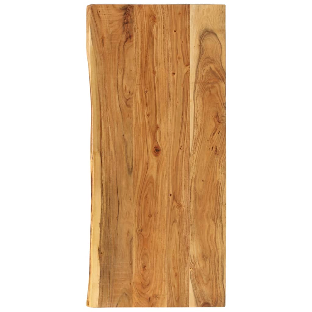 Bathroom Vanity Top Solid Acacia Wood 140x52x3.8 cm - Merlin Deals