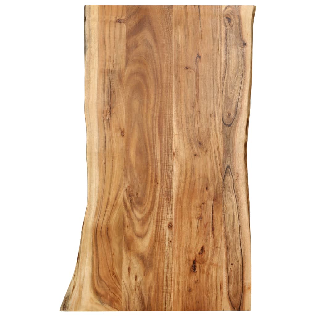 Table Top Solid Acacia Wood 100x(50-60)x2.5 cm - Tyrell & Tyrell