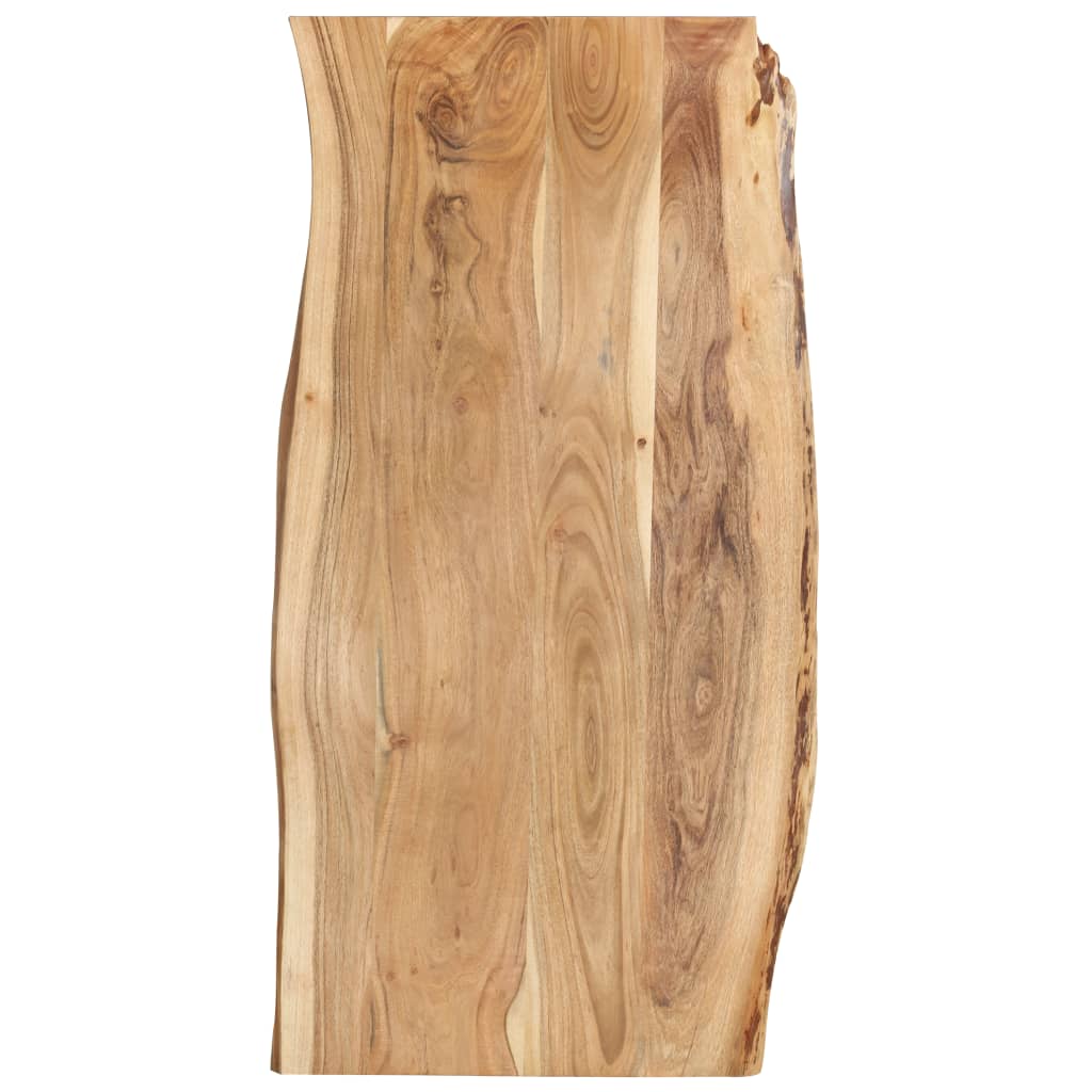 Table Top Solid Acacia Wood 118x(50-60)x2.5 cm - Tyrell & Tyrell