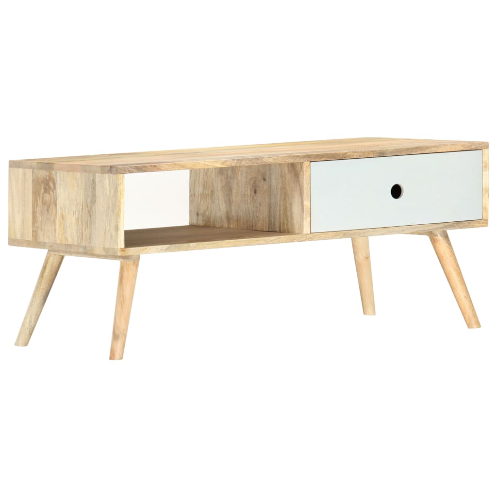 Coffee Table 90x50x40 cm Solid Mango Wood - Direct Imports