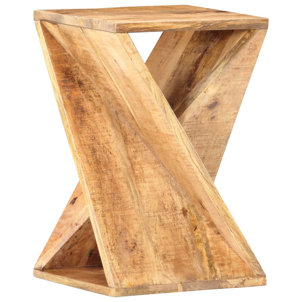 Side Table 35x35x55 cm Solid Mango Wood - Direct Imports