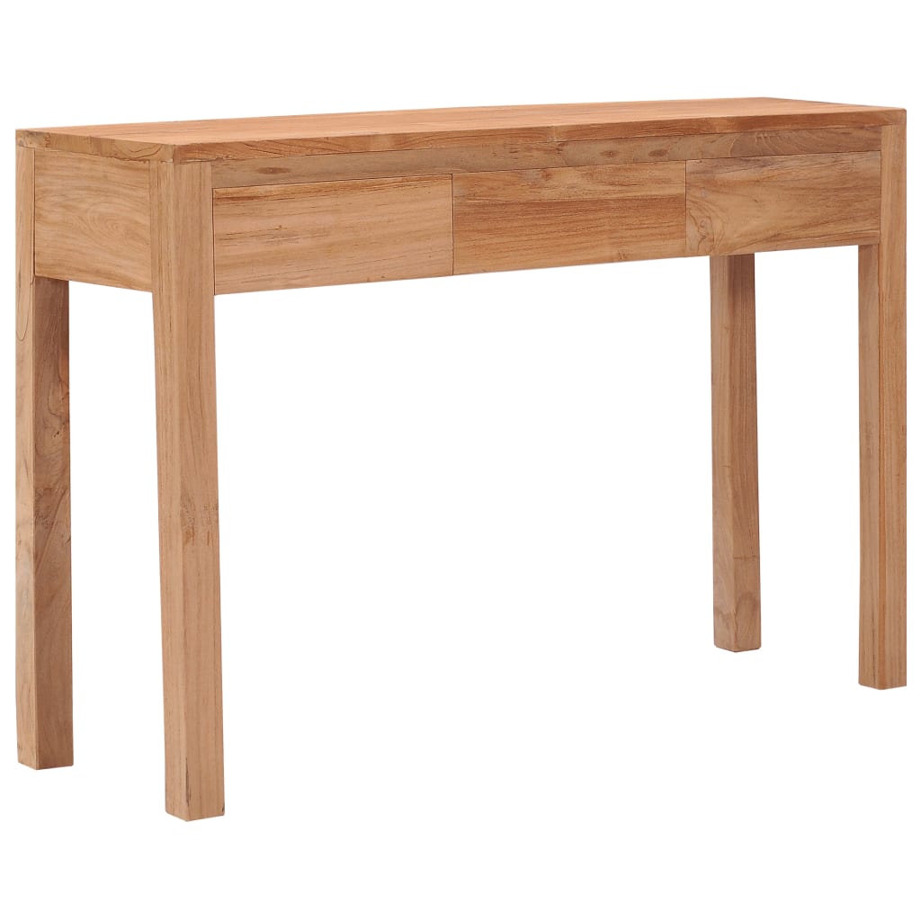 Console Table 110x35x75 cm Solid Teak Wood - Millennium Furniture