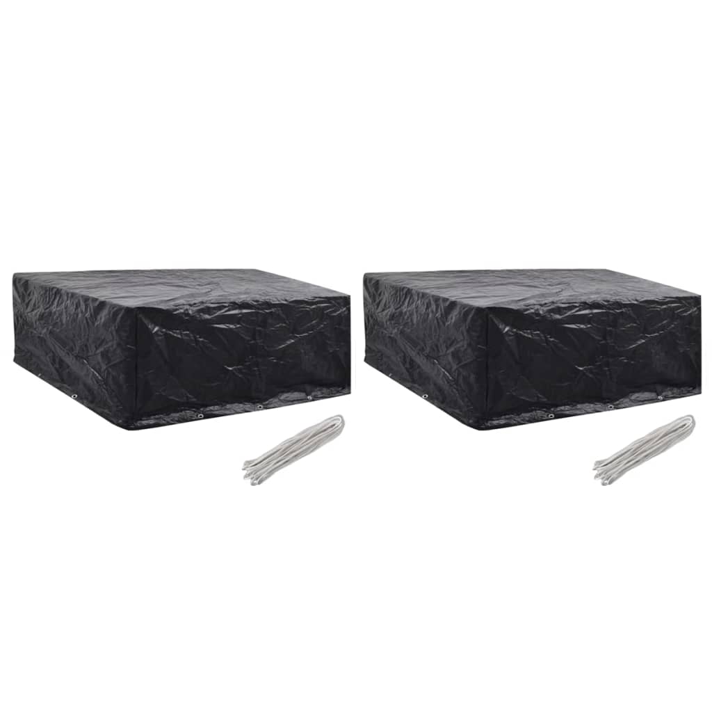 Garden Furniture Covers 2 pcs 10 Eyelets 260x260x90 cm - Casper Homes