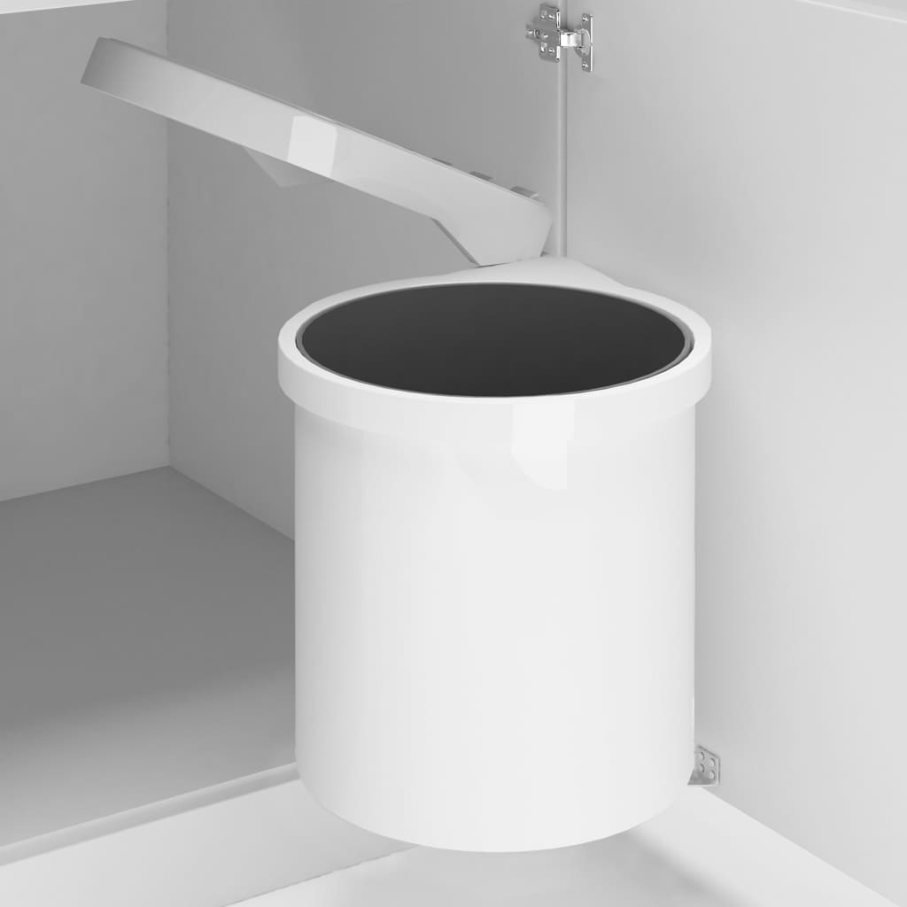 Kitchen Built-in Dust Bin Plastic 8 L - Sid & Sam