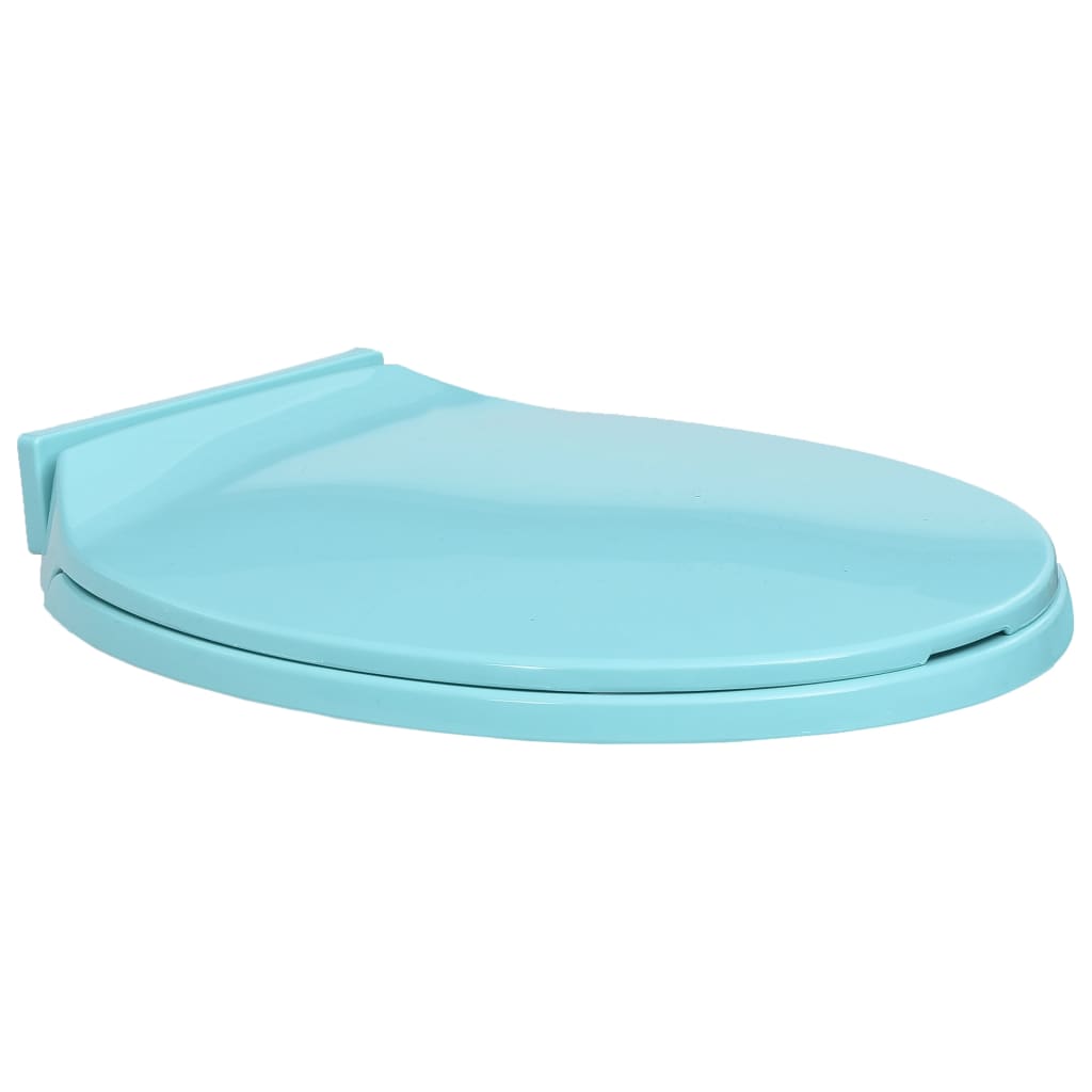 Soft-Close Toilet Seat Green Oval - Unbeatable Bargains