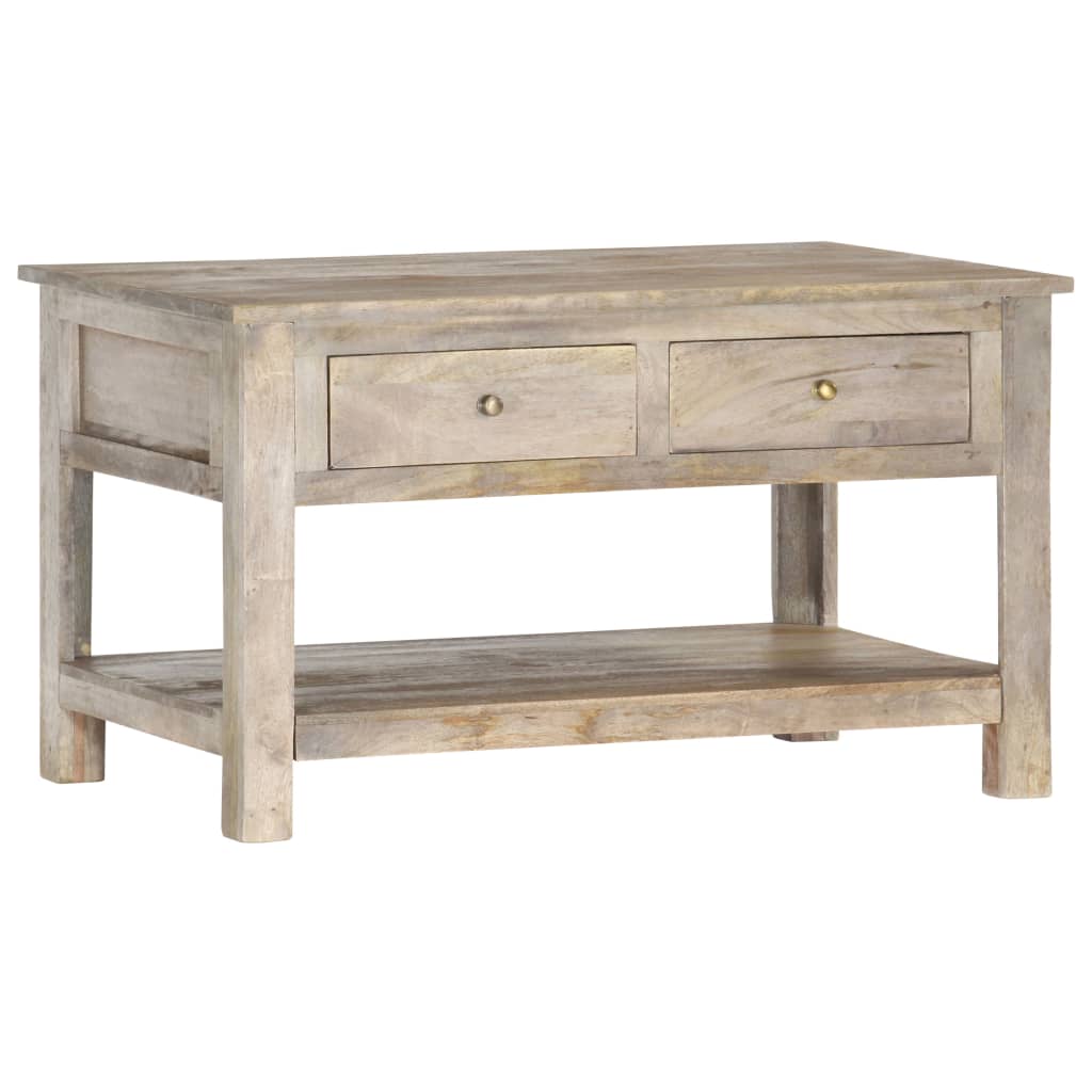 Coffee Table 82x52x47 cm Solid Mango Wood - Millennium Furniture