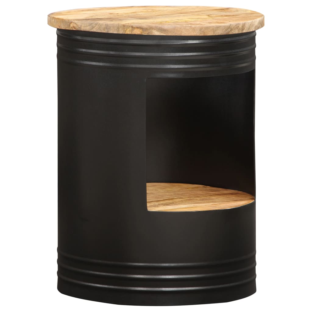 Coffee Table 43x55 cm Solid Mango Wood - Merkel Designers