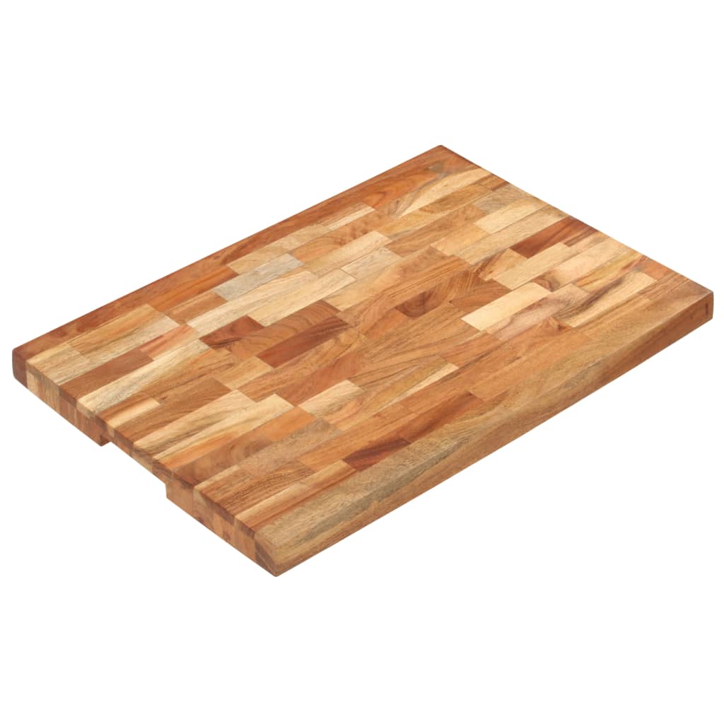 Chopping Board 60x40x4 cm Solid Acacia Wood - Decor Base