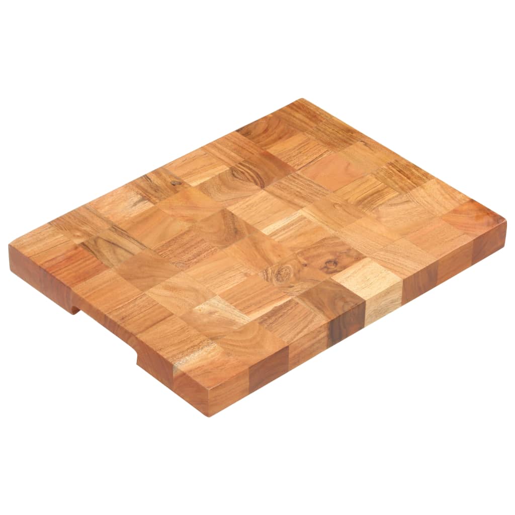 Chopping Board 40x30x3.8 cm Solid Acacia Wood - Sid & Sam