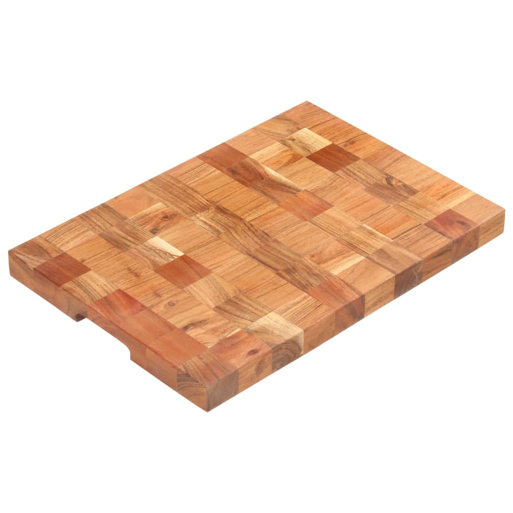 Chopping Board 50x34x3.8 cm Solid Acacia Wood - Brittle & Co