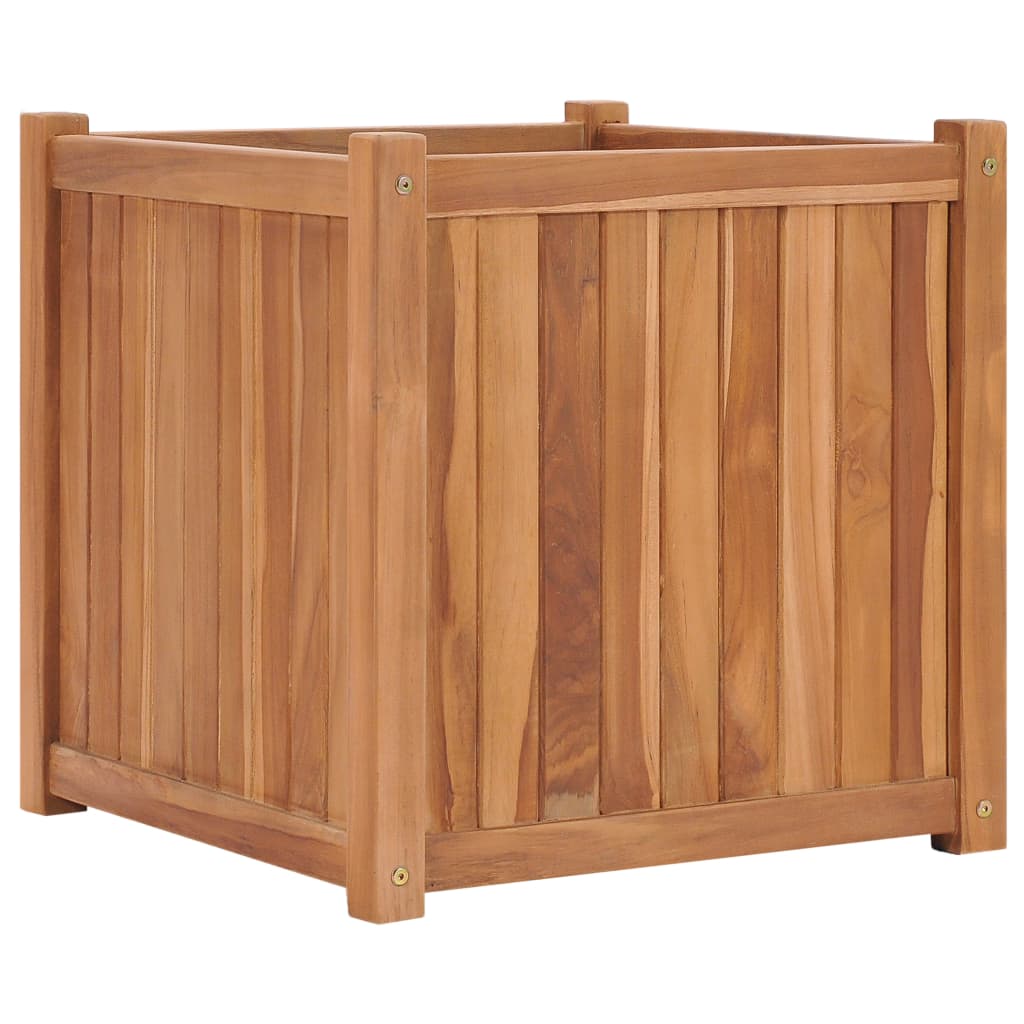 Raised Bed 50x50x50 cm Solid Teak Wood - Sid & Sam