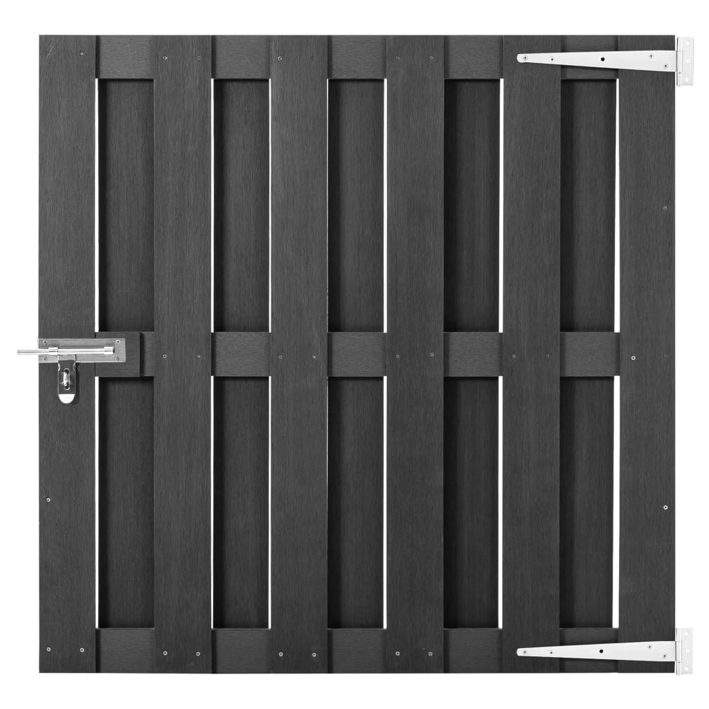 Garden Gate WPC 100x100 cm Grey - Millennium Furniture