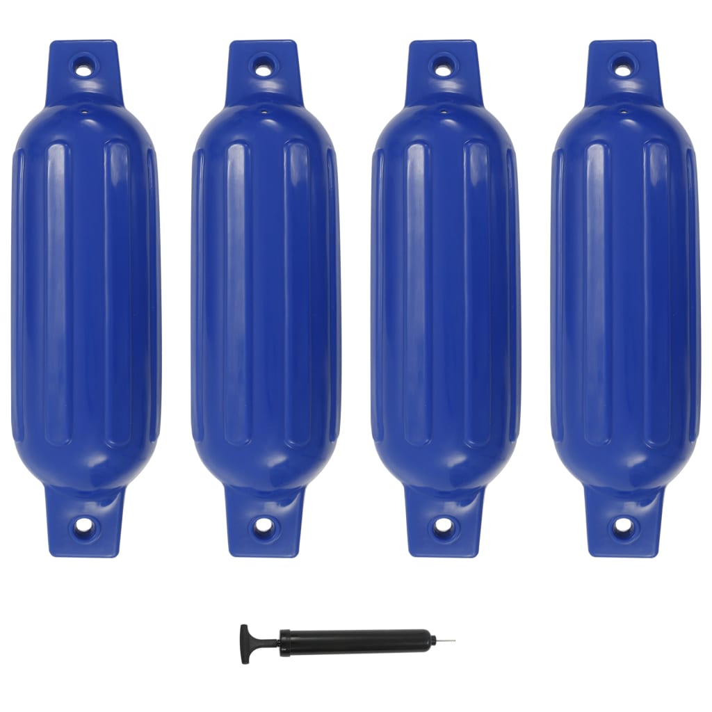 Boat Fender 4 Pcs Blue 41x11.5cm - Tyrell & Tyrell