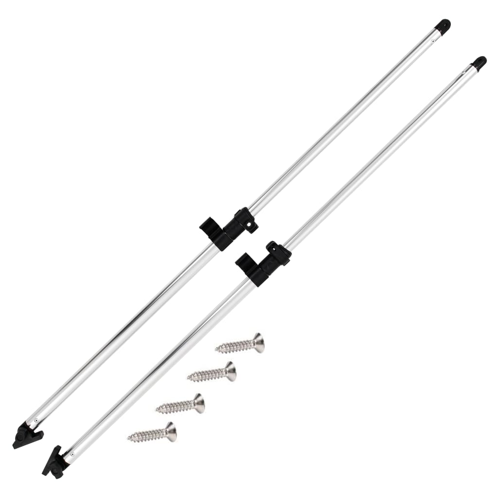 Bimini Top Support Poles 2 pcs Aluminium - Merkel Designers