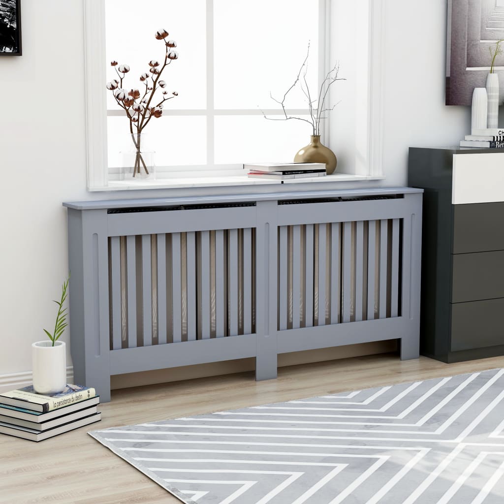 Radiator Cover Anthracite 172x19x81.5 cm MDF - Style and Chic