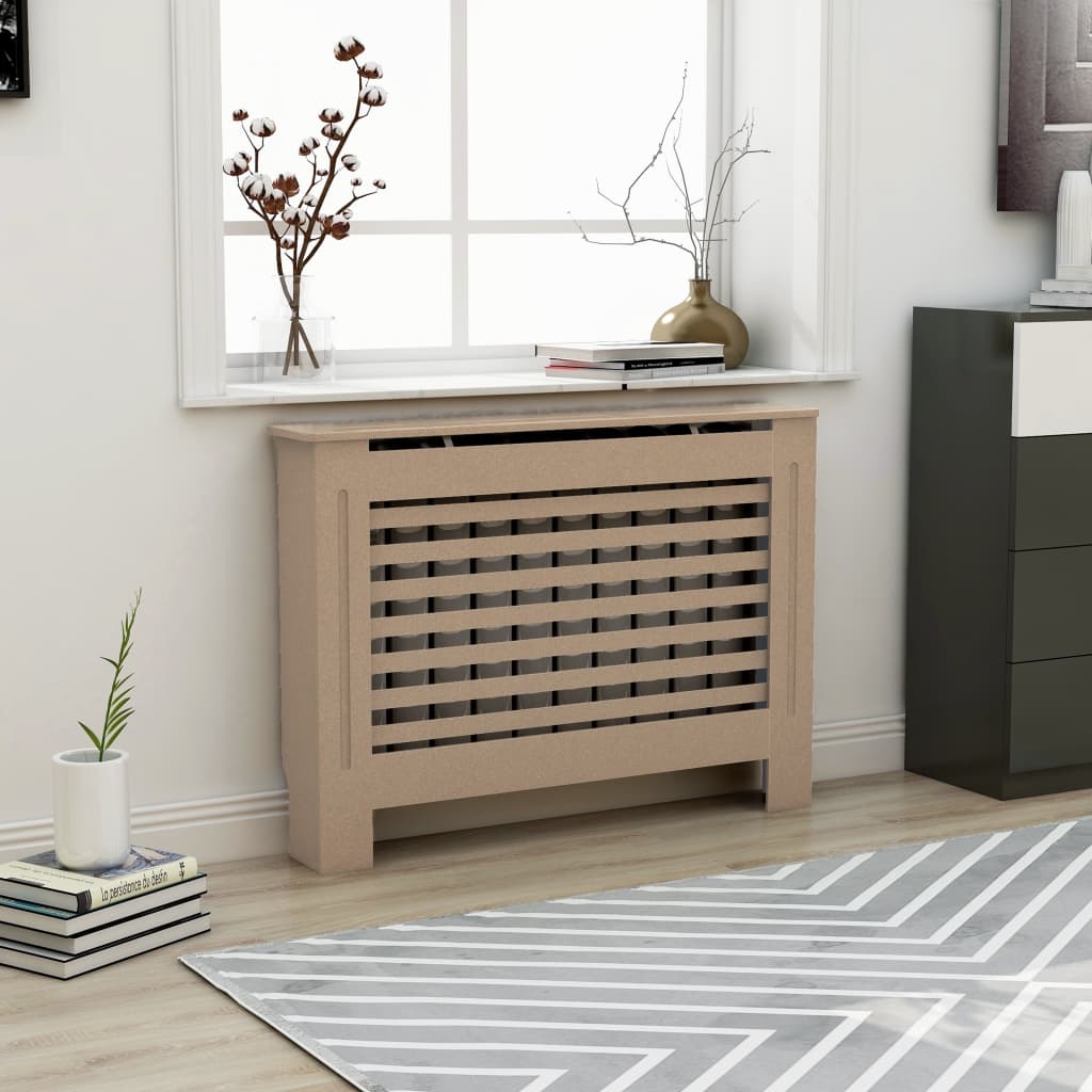 Radiator Cover 112x19x81.5 cm MDF - Millennium Furniture