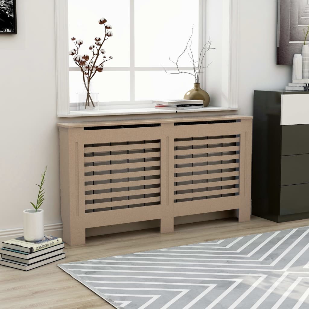 Radiator Cover 152x19x81.5 cm MDF - Discount Dealers