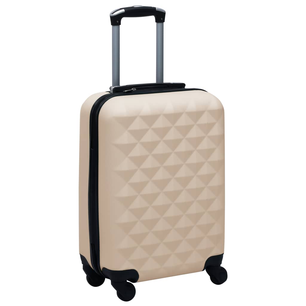 Hardcase Trolley Gold ABS - Discount Dealers