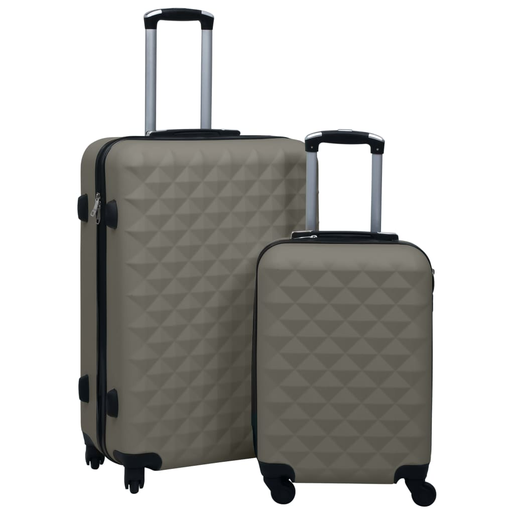 Hardcase Trolley Set 2 pcs Anthracite ABS - The Home Maker