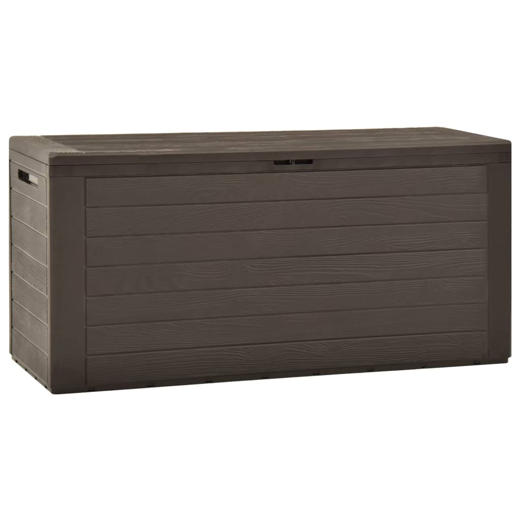 Garden Storage Box Brown 116x44x55 cm - All Things Good