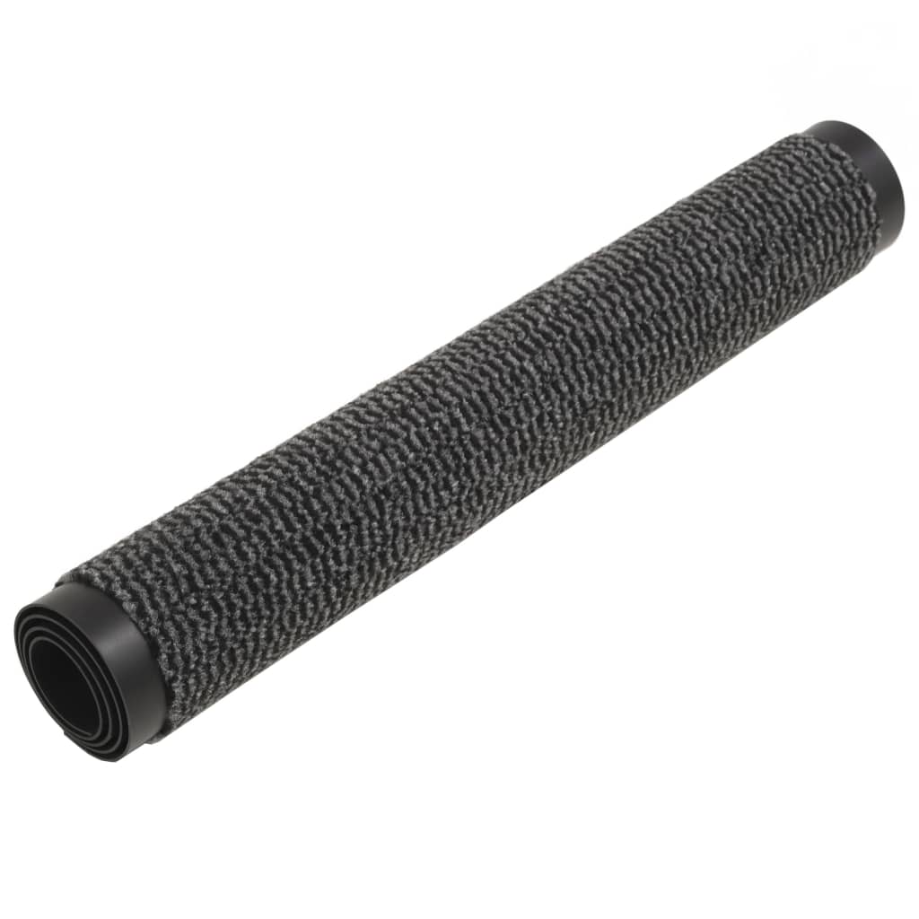 Dust Control Mats 2 pcs Rectangular Tufted 80x120 cm Anthracite - Casper Homes