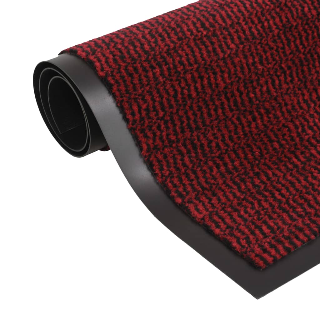 Dust Control Mats 2 pcs Rectangular Tufted 120x180 cm Red - Merkel Designers