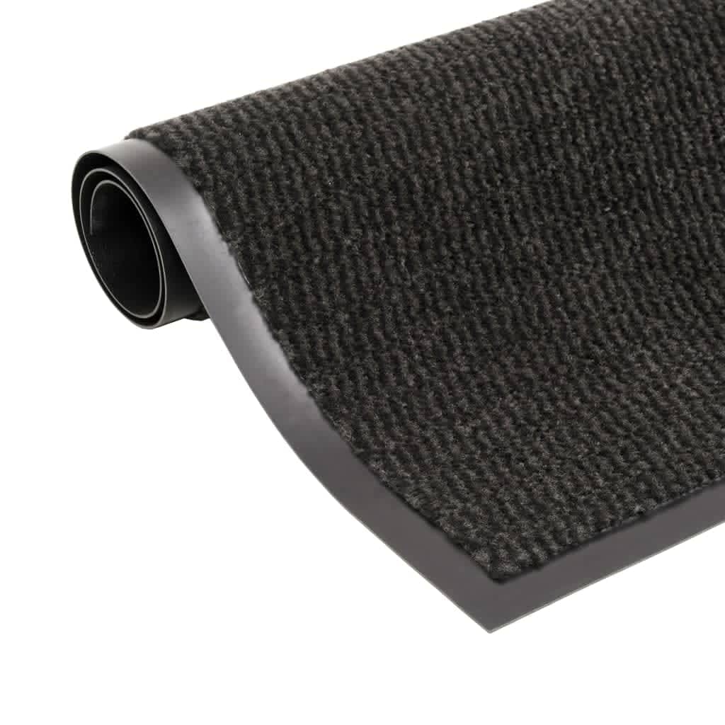 Dust Control Mats 2 pcs Rectangular Tufted 120x180 cm Blue - Millennium Furniture