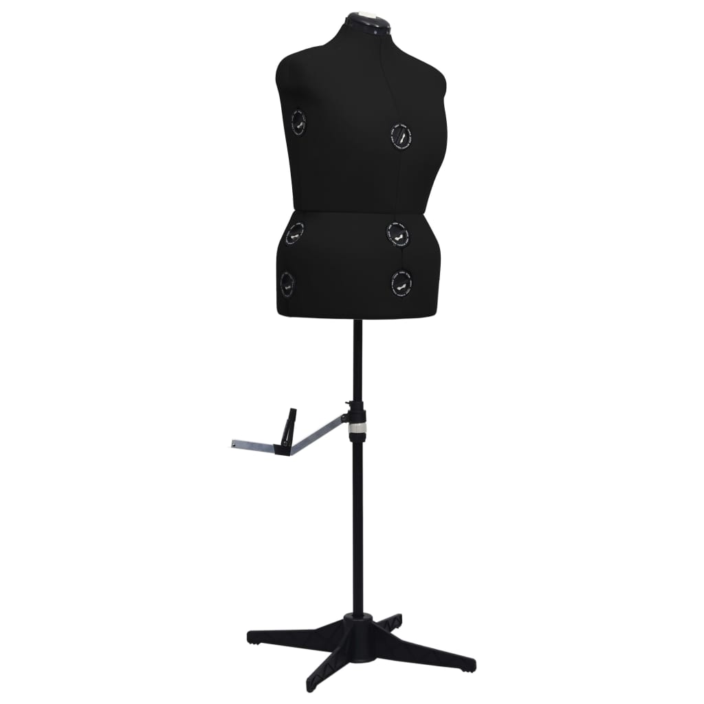 Adjustable Dress Form Female Black L Size 44-50 - The Home Maker