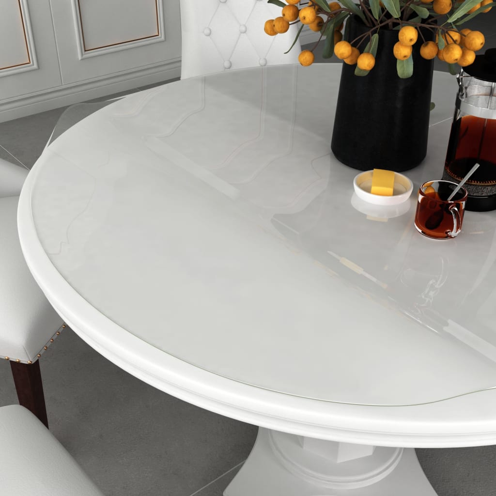 Table Protector Transparent Ã ̃ 100 cm 2 mm PVC - Merlin Deals