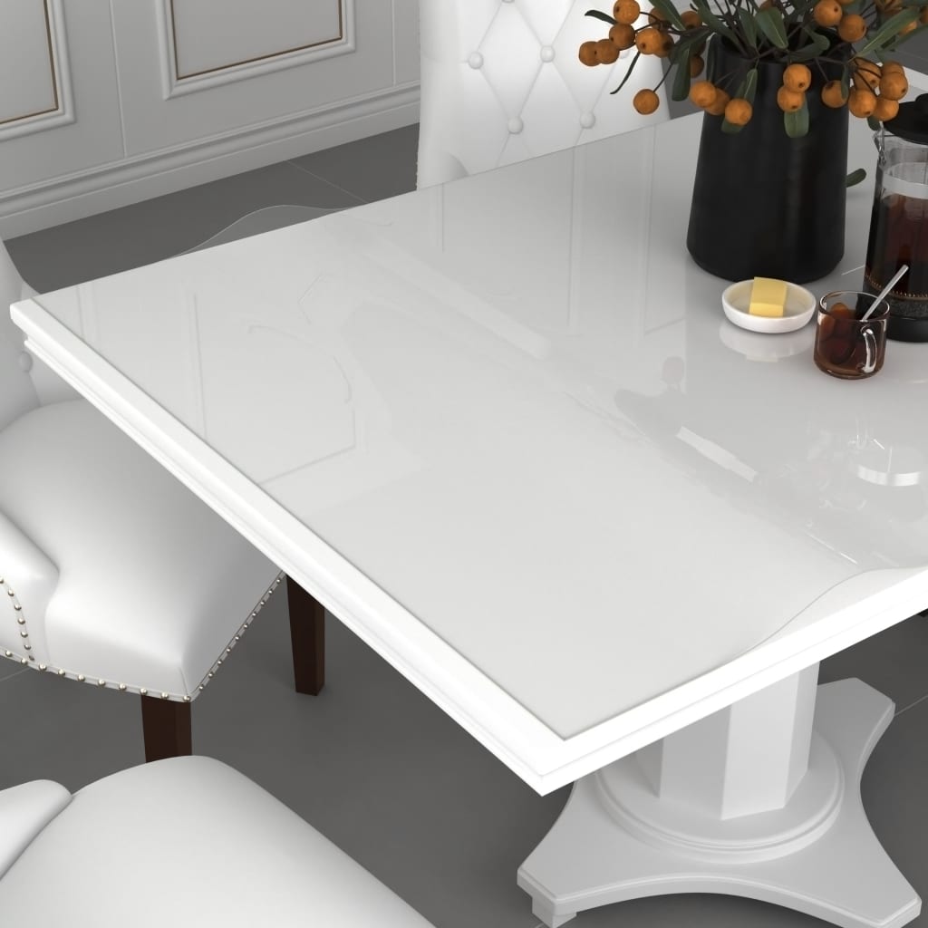 Table Protector Transparent 80x80 cm 1.6 mm PVC - R and M Furniture
